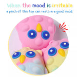 3D Anti-Pressure Squeeze Owl Ball
