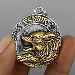 Vikings Wolf Fenrir StainlessStell Necklace