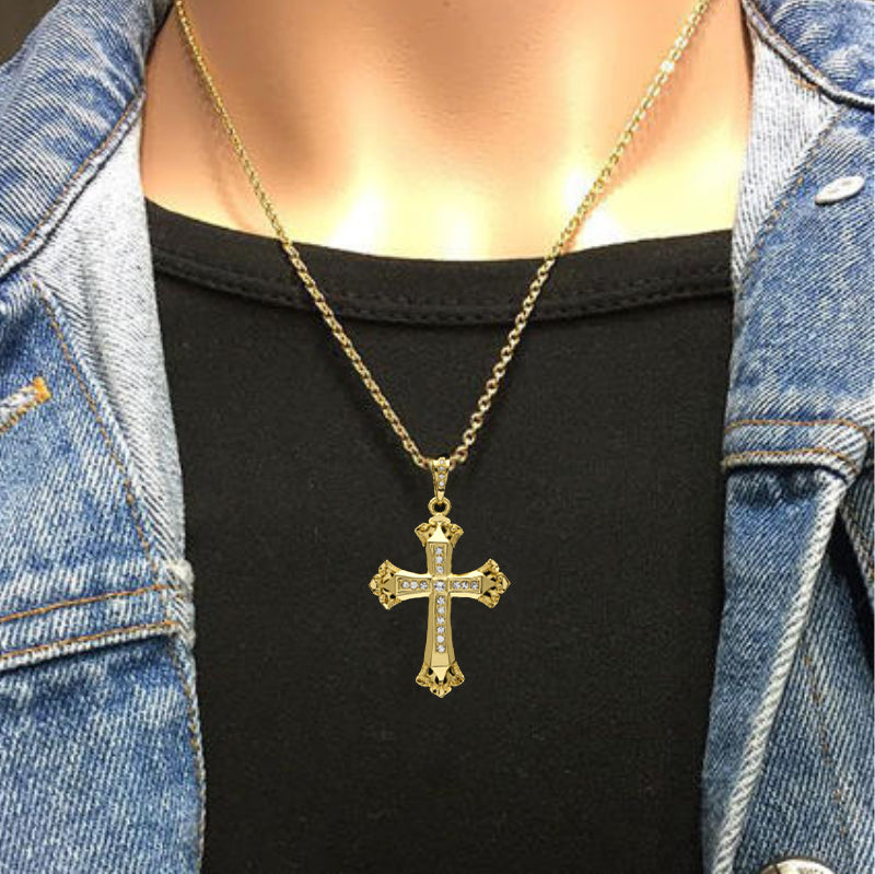 Diamond Cross Pendant