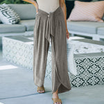 Loose Knit Wide-Leg Pants