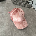 Velvet Women Cap