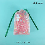 Drawstring Christmas Gift Bags