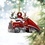 Car-Boat-Christmas iron Ornament