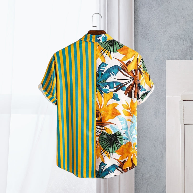Hawaiian Print Short Sleeve Shirt
