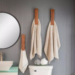 Clothespin Bathroom Towel Holder Decor