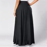 Women Long Chiffon Skirt