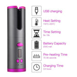 Wireless Auto Rotation Curling Iron