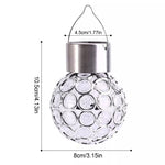 Solar Hanging Lantern Outdoor Waterproof Solar Lamps