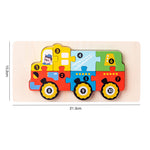 Children's Educational 3D Wooden Puzzle