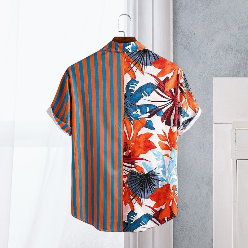 Hawaiian Print Short Sleeve Shirt
