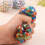 Rainbow Squeeze Ball Mesh Ball