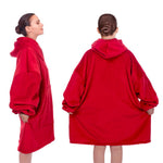 Cozy Hoodie Blanket Oversized Blanket Sweatshirt For Adults & Children