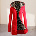 Thickened Leopard Print Coat