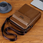 Simple British Men's Shoulder Bag
