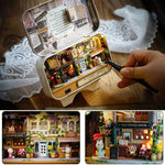 3D Wooden Dollhouse DIY Miniature