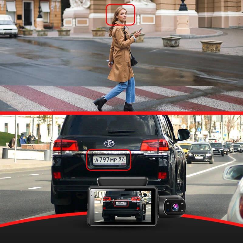 Dual-lens Night Vision Driving Recorder