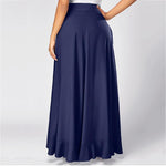 Women Long Chiffon Skirt