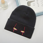 Scar Eyes Horror Clown Eyes Knit Hat