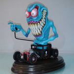Angry Big Mouth Monster Statues