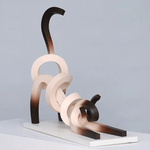 Streamline animal art ornaments