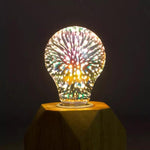 3D Fireworks Decorative LED Bulbs