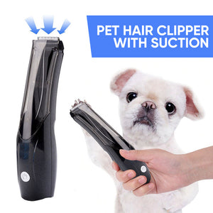 Pet Hair Clipper With Suction