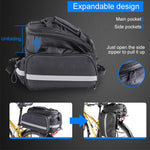Bike Rear Bag with Water Bottle Pocket