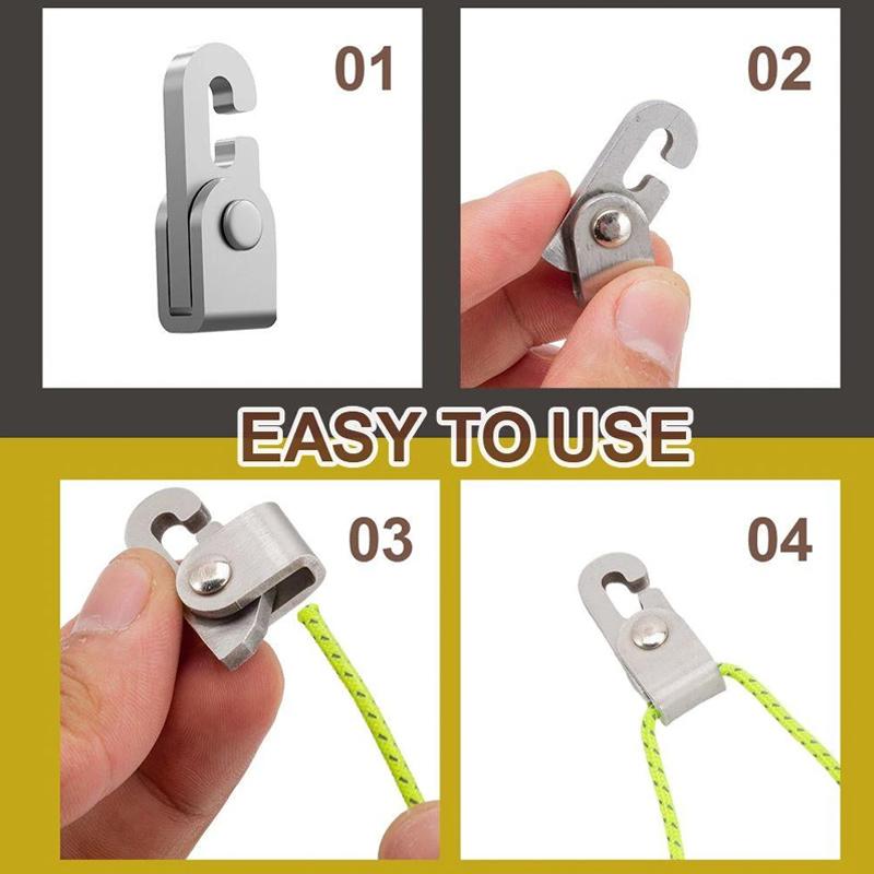 Automatic Lock Hook  (4pcs/pack)