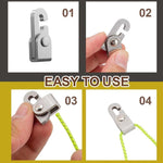 Automatic Lock Hook  (4pcs/pack)