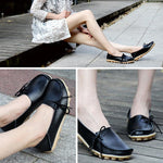 Women's Leather Loafers Moccasins