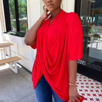 Multicolor Crossover T-Shirt