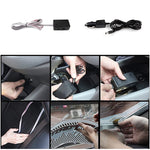 Sound activated LED lights for car rear window