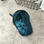 Velvet Women Cap