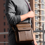 Simple British Men's Shoulder Bag