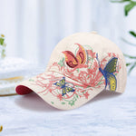 Adjustable Breathable Embroidered Sun Hat
