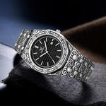 Vintage Engraved Men's Watch