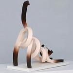 Streamline animal art ornaments