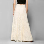 Slim High Waist Lace Skirt