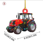 Car-Boat-Christmas iron Ornament