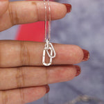 Forever Linked Together Necklace to Mom&Daughter Grandnana&Grand-daughter