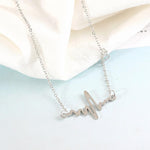 Heartbeat Love ECG Necklace