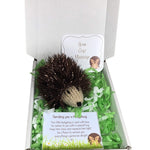 Mini Knitted Hedgehog Decoration