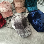 Velvet Women Cap