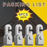 Automatic Lock Hook  (4pcs/pack)