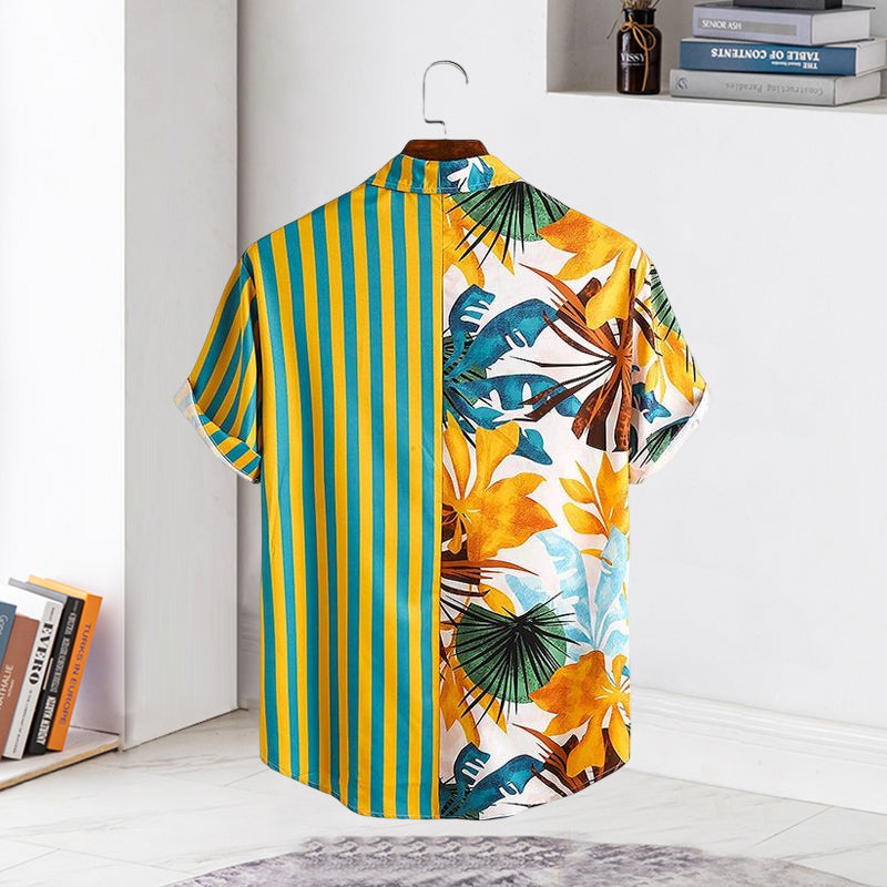 Hawaiian Print Short Sleeve Shirt