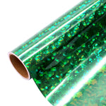 Sparkle Laser HTV Vinyl for DIY T-Shirts or Fabrics Iron on Vinyl