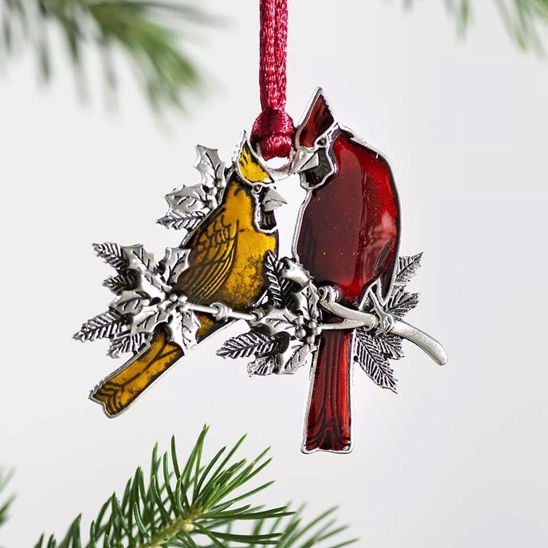 Solid Pewter Christmas Tree Ornament