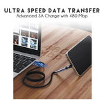 Swivel Phone Stand Charging Cable