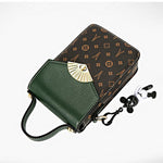 New Retro Fashion Cross Flower Envelope Design Mini Mobile Phone Bag