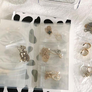 Transparent Jewellery Album Storage Bag